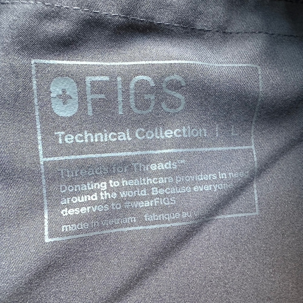 FIGS PantsMens Large Livingston Basic Scrub Technical Collection Gray - Picture 9 of 12